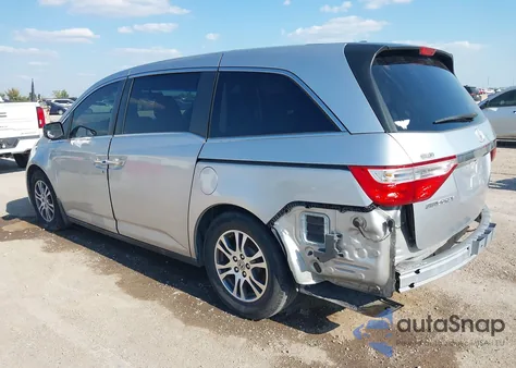 2012 Honda Odyssey Ex-L z USA, uszkodzony, nr VIN 5FNRL5H64CB038986